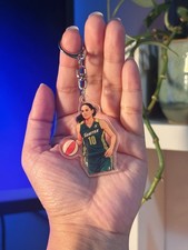 WNBA Sue Bird Seattle Storm Acrylic Keychain Basketball Legend