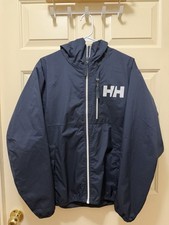 Helly Hansen Navy Rain Jacket Small