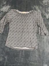 Michael Michael Kors Black & White Paisley 3/...