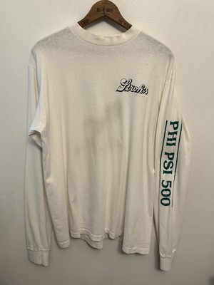 Vintage 80s XL Penn State University PHI PSI 500 Frat Strohs Long Sleeve T-Shirt
