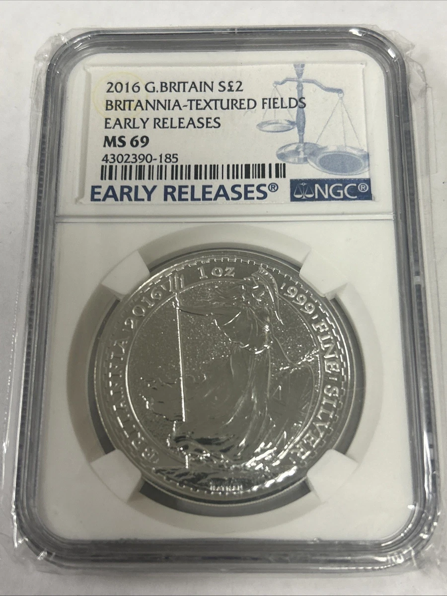 UK Britannia MS 69 NGC Certified Silver Bullion Coins for sale | eBay