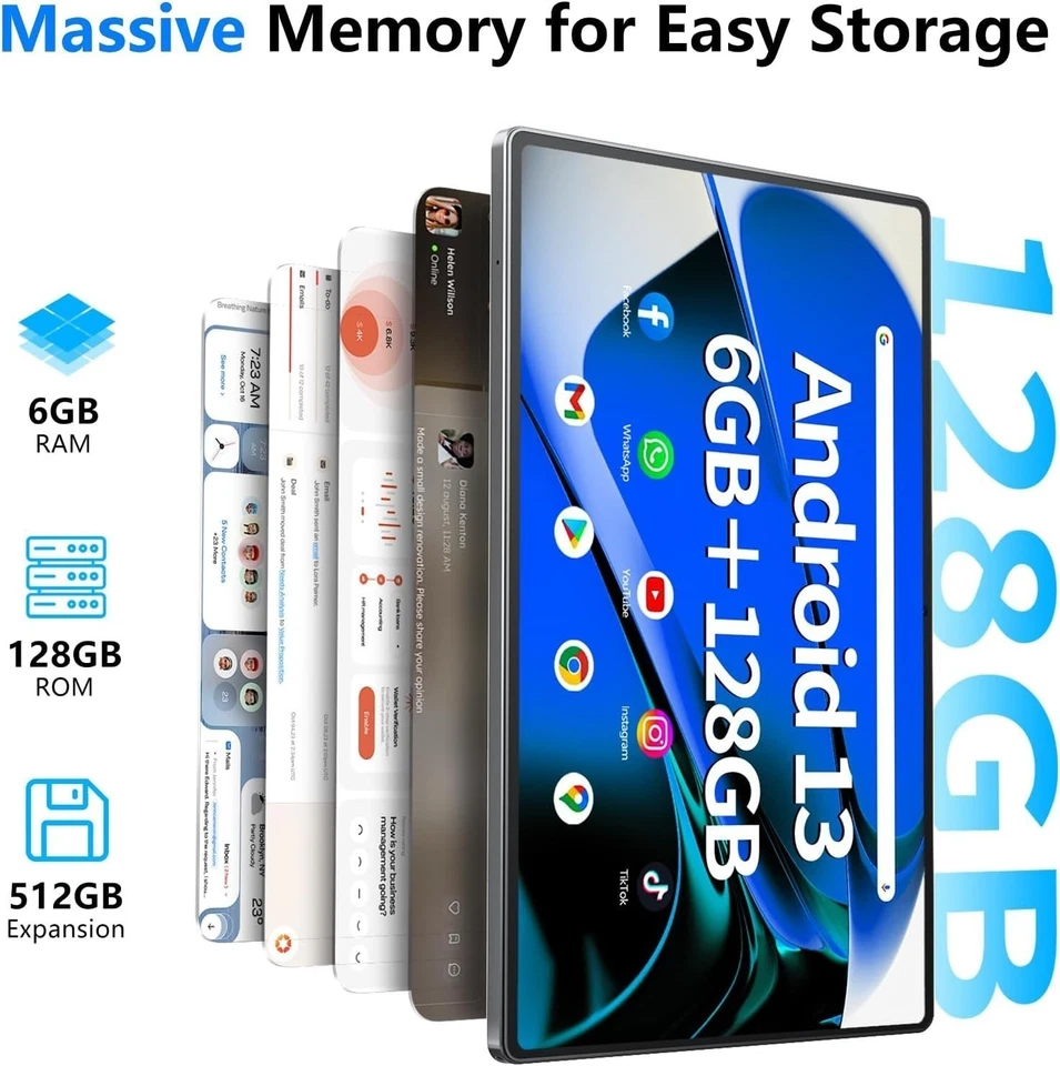 2025 SGIN Pad 10.51'' / T616 / 128GB / Wi-Fi / GPS / Bluetooth / Andriod 13 - Bild 3 von 4