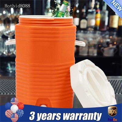 16L Insulated Drink Cooler Portable Beverage Insulation Barrel PU Capacity 100kg