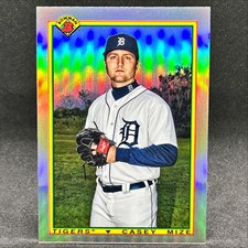 Casey Mize Rookie 1990 Bowman Insert REFRACTOR 2020 Bowman #90B-CM Tigers