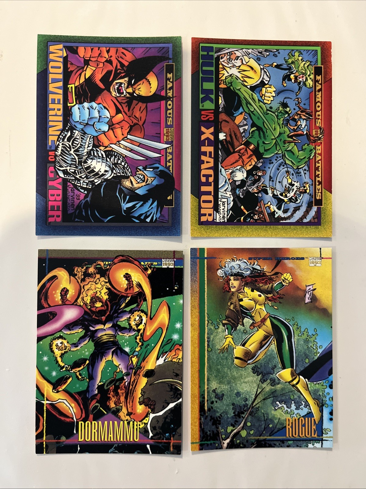 1993 Skybox Marvel Universe  Card Set Series 4,You Pick & Finish Your Set WNS