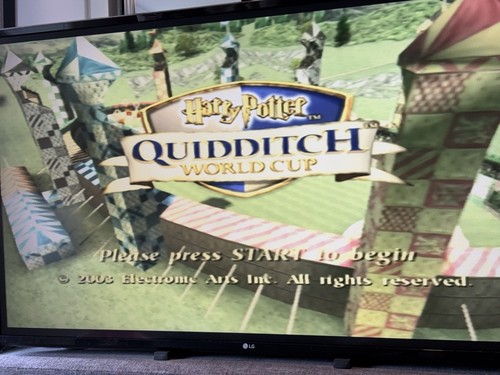 Harry Potter Quidditch World Cup (Nintendo GameCube, 2003) Manual Included PAL - Picture 4 of 5