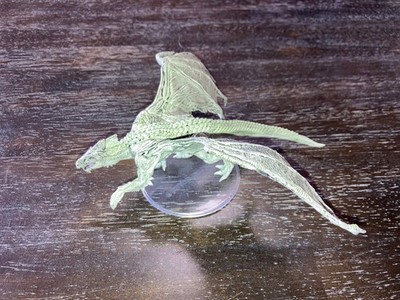 Young Adult White Dragon D&D Miniature Rime Frost Maiden mini Dungeon Pathfinder