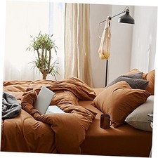 Burnt Orange Size Rust Terracotta Modern Duvet Cover Full Caramel Pumpkin