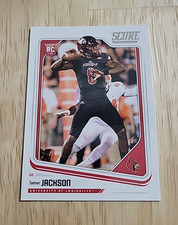 2018 Score LAMAR JACKSON Rookie Card RC #352 Baltimore Ravens. rookie card picture