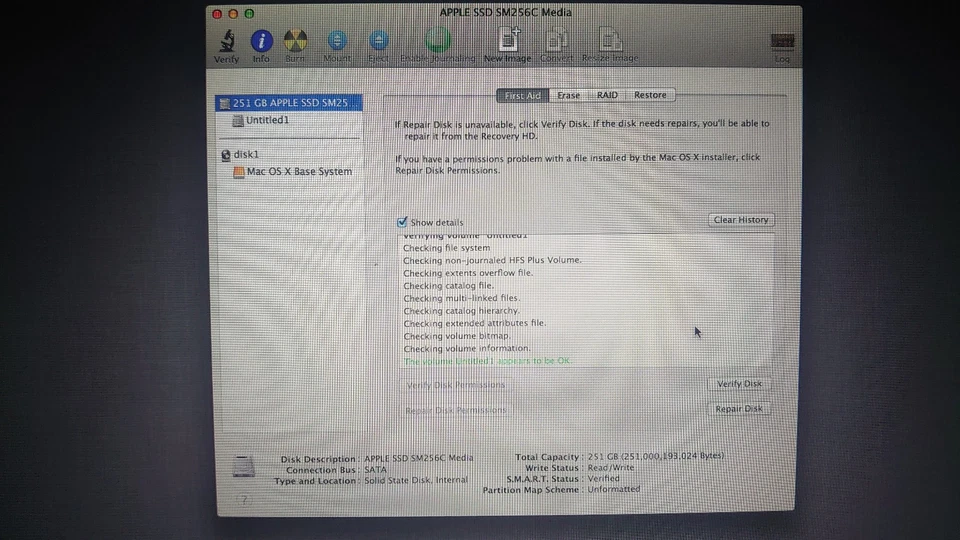 macbook air 13'3, Core i5, I5-2557M, 256SSD from 1£! - Image 2 of 4