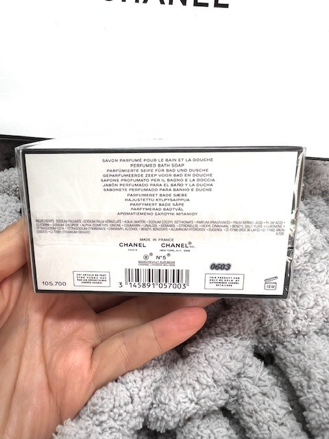 CHANEL No. 5 “Le Savon -  The Bath Soap”  NEW & SEALED!/Authentic /Macys recept
