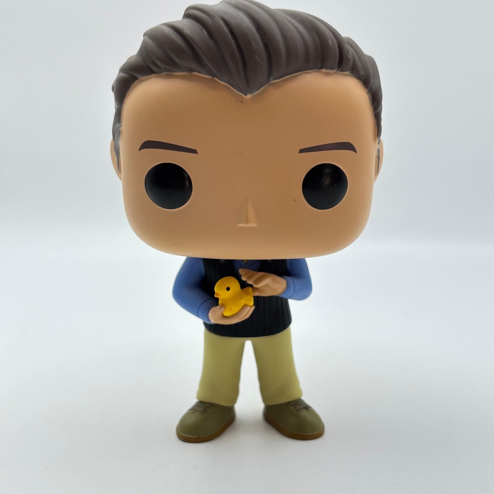 Funko Pop! Television Friends #264 Chandler Bing Con Pato Suelto Sin Caja