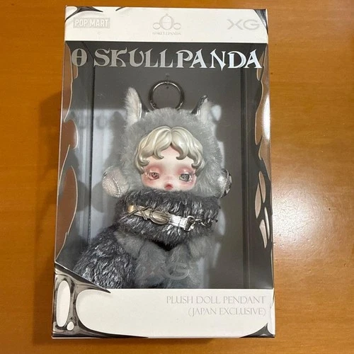 SKULLPANDA XG Plush Doll Pendant Japan Exclusive SKULLPANDA POP UP SHOP ALPHAZ