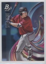 2018 Bowman Platinum Top Prospects Sky Blue Drew Ellis #TOP-40 fm0