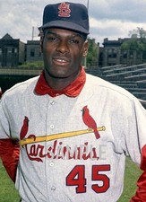 BOB GIBSON St. Louis Cardinals 5x7 Borderless Photo  (238-A)
