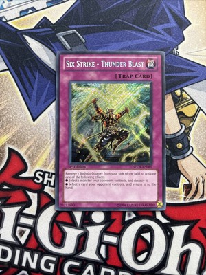 (STO) Yugioh! Six Strike - Thunder Blast - STOR-EN089 - Secret Rare - 1st Ed LP