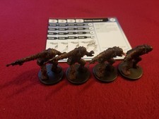 Star Wars Miniatures Clone Wars 19 CLEARANCE x4 Wookiee Scoundrel