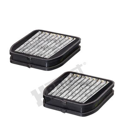 Hengst Filter E989LC01-2 Filter, Innenraumluft-image