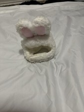 Cute Bunny Cat Hat - White