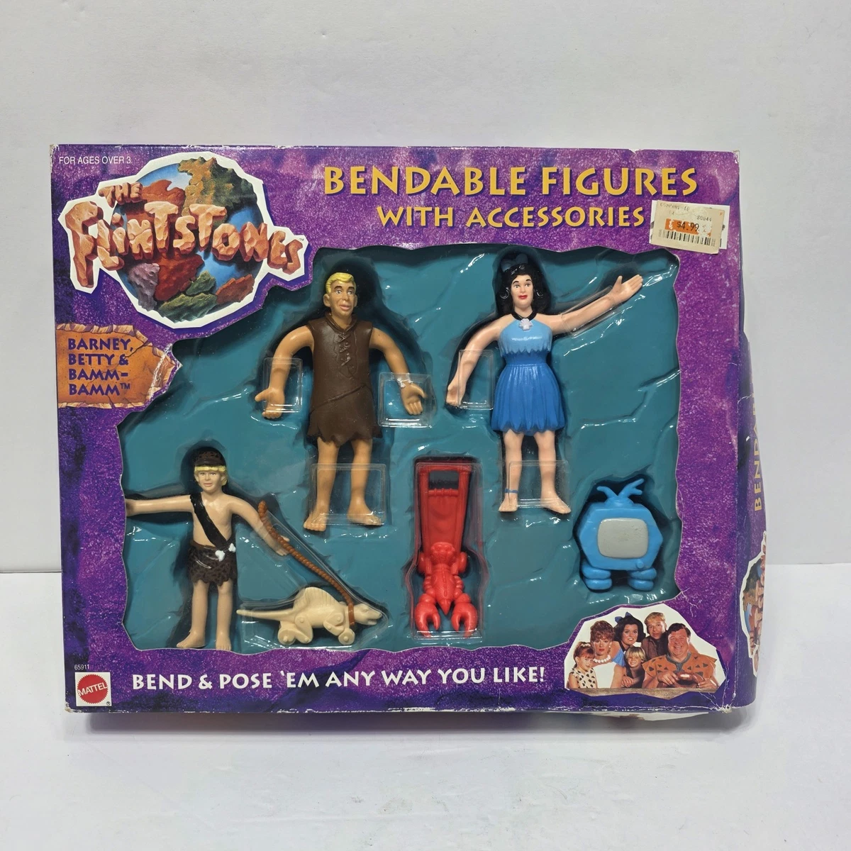 Mattel The Flintstones TV & Movie Character Toys for sale | eBay
