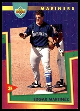 Edgar Martinez 1993 Upper Deck Fun Pack #116 Mariners MLB READ FREE SHIPPING