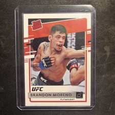 RC BRANDON MORENO RATED ROOKIE CARD UFC PANINI 2021