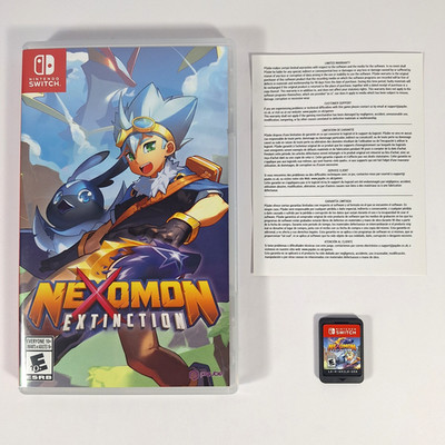 Nexomon Extinction Nintendo Switch Complete CIB with Case and Insert - Tested