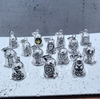 #ad #ad Bell Engine For Harley Indian Bobber Cool Biker Motorcycle Universal Guard Bells $12.79