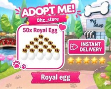 50x Royal eggs|adopt me|cheap