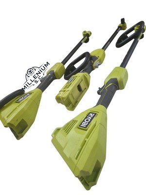 Lot of 3 Ryobi 40V Expand-It Trimmer Power Heads - FOR PARTS ONLY