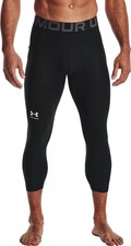 Under Armour Compression Pants Heatgear Men's Size M Black 3/4 Length leggings