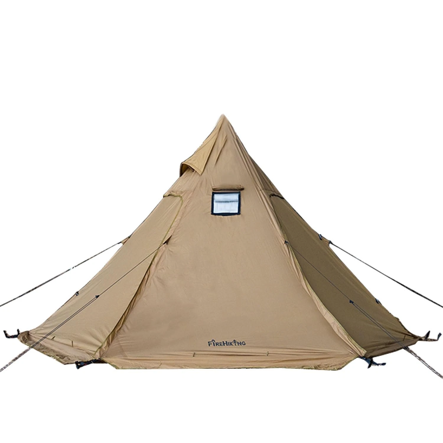 FireHiking Camping Hot Tent with Stove Jack 2-4 Person Teepee Tent for Backpa...