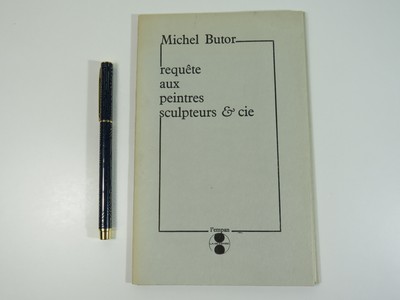 Michel Butor - Bitte an Maler, Bildhauer u.a. - Neuer Roman - 1986