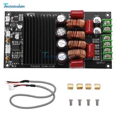 2CH TPA3255 HiFi Amplifier Board 2x300W Stereo Class D Power Amplifier Module