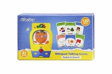 Bilingual Talking Cards 120 Pcs English  Spanish New
