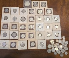 Lot Of 67 Canadian Silver Coins 1938-1968 - $14.70 Face - 8.685 Troy Oz