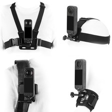 Kit for Insta 360 X5 X4 , Chest Mount Head Strap Harness Backpack Clip Holder...