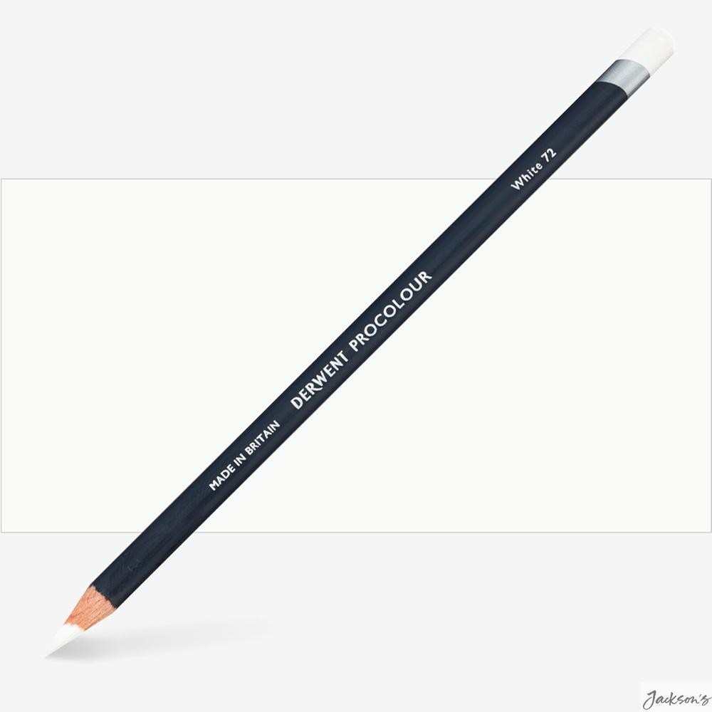 Derwent Procolour Coloured Pencil Wood Chinese White 72 For Drawing