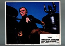 POSSE-1975-LOBBY CARD-VG/FN-WESTERN-KIRK DOUGLAS-STEAM TRAIN VG/FN