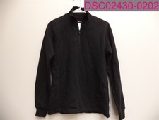 Sport-Tek Ladies 1/4 zip sweatshirt Black XS LST253 long-sleeved