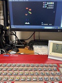 SEGA computer video game SC-3000 red color console only