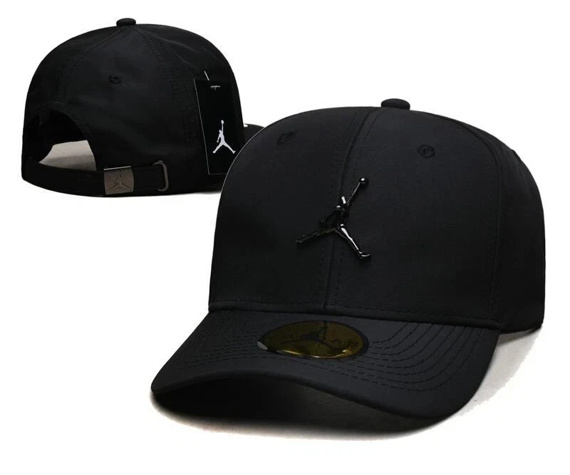 Jordan Jump Men's Adjustable Casual Sports Baseball Cap Hat New Black