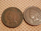 1905 And 1906  Indian Head Penny in Very Fine and Good Condition