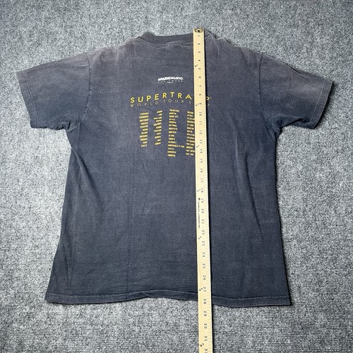 Vtg 1983 Supertramp World Tour Single Stitch T-shirt Mens L Faded Band Tee 1980s, $129.77 - Photo 8