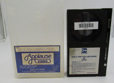 For a Few Dollars More Beta Tape Rental NOT VHS Tested Video