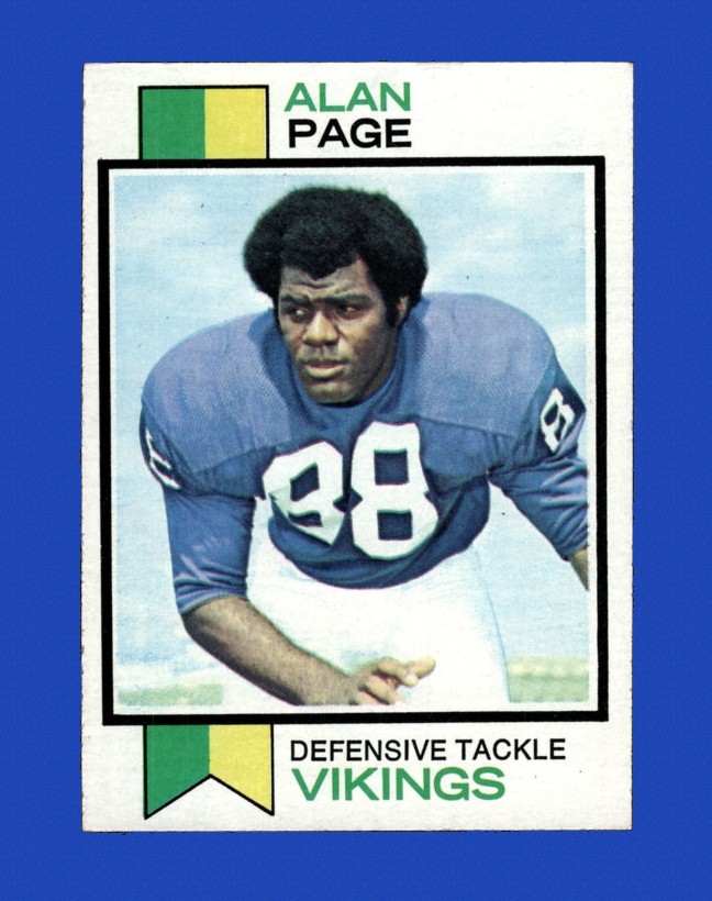 1973 Topps Set-Break # 30 Alan Page EX-EXMINT *GMCARDS*
