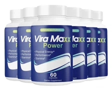 (6 Pack) Vira Maxx Power, ViraMaxx for Men to Support Overall Male Health