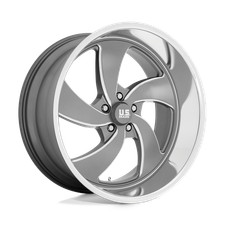 22x10.5 US Mags U133 Desperado Anthracite LEFT Wheel 5x4.75 (1mm)