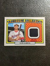 2021 Topps Heritage High Number Luis Garcia Rookie Patch Relic #cc-lg Nationals 