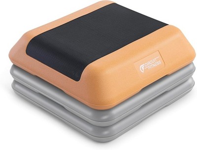 Circuit Fitness by Marcy 16 x 16 inches Adjustable Height Aerobic Step Platform